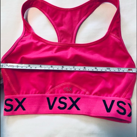 Victoria Secret Small VSX Sports Bra Pink - Picture 6 of 7